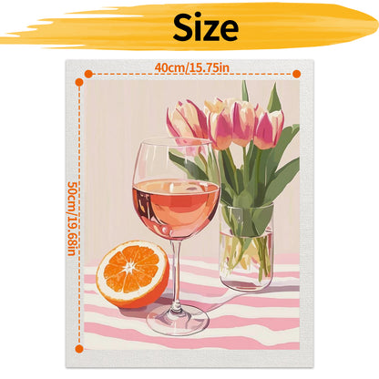 Goblet- Paint by Numbers -40x50cm