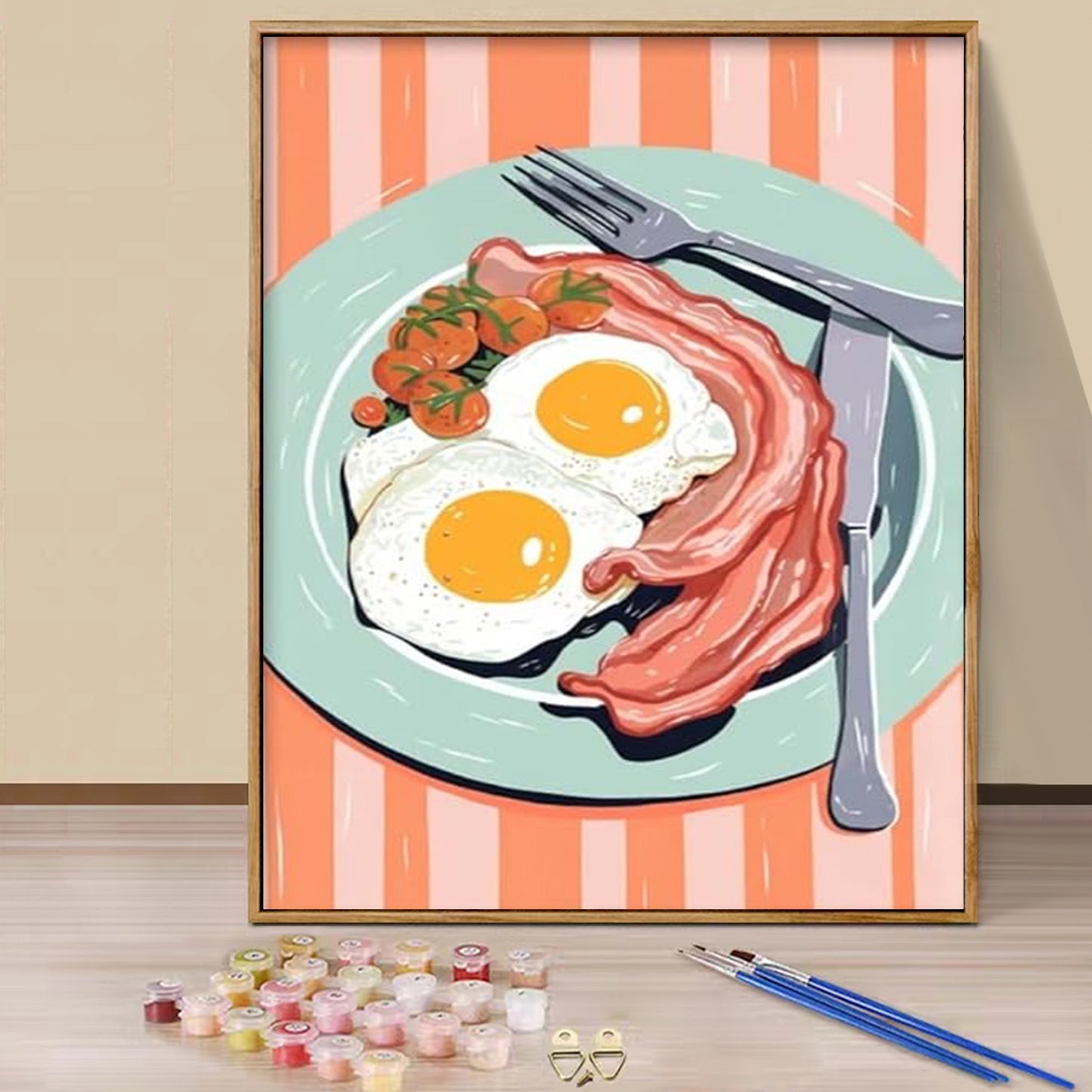 Breakfast - Paint by Numbers -25x35cm