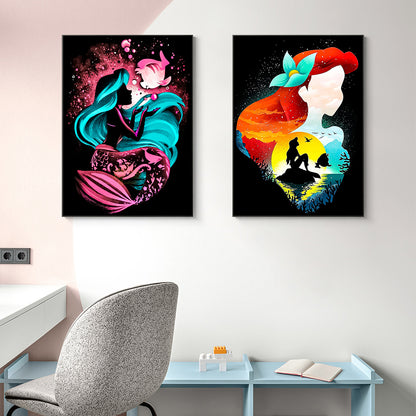 Mermaid - Full Round Diamond Painting - 30x40cm/2pack