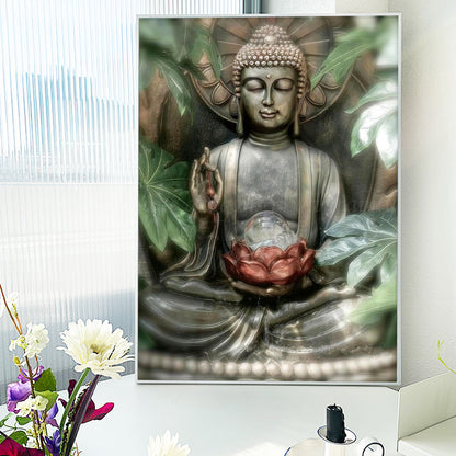 Buddha - Full Round Diamond Painting - 30x40cm