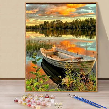 Boat  - Paint by Numbers -40x50cm