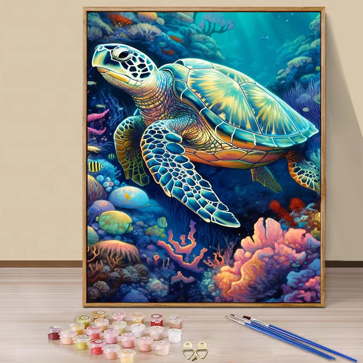 Turtle  - Paint by Numbers -40x50cm