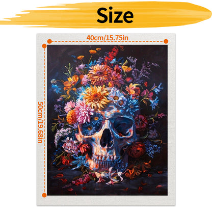 Skeleton- Paint by Numbers -40x50cm
