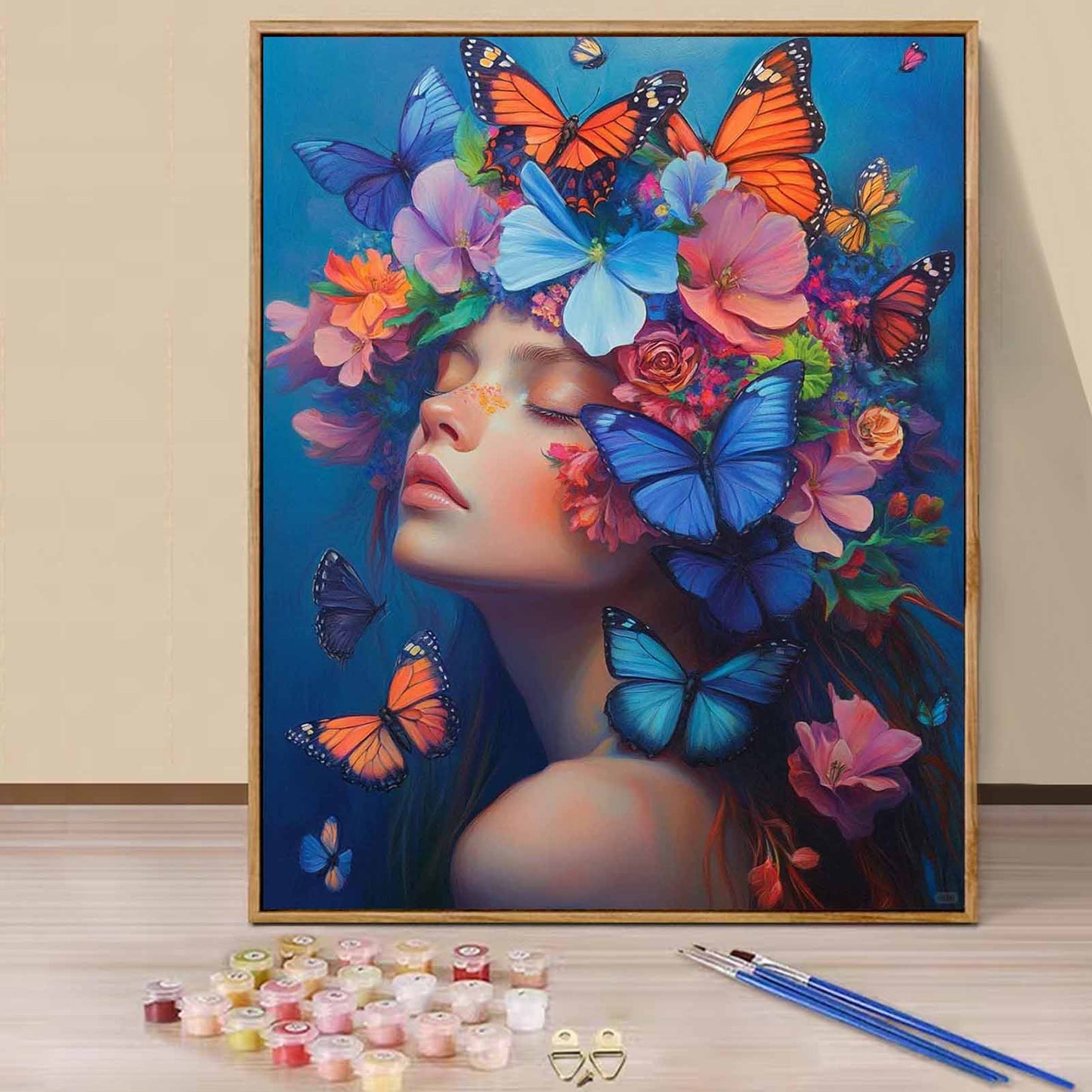 Girlish- Paint by Numbers -40x50cm