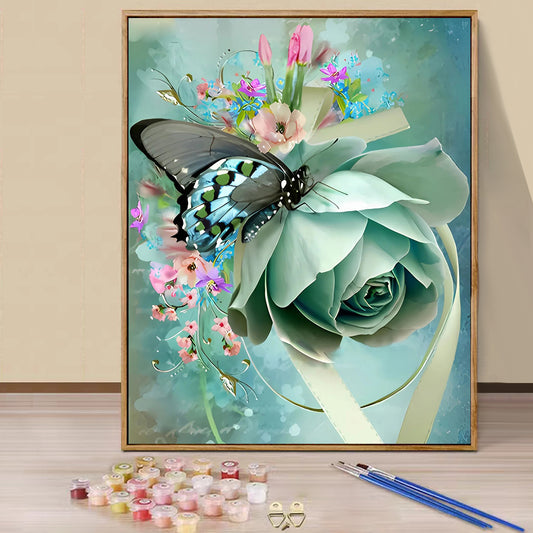 Flower  - Paint by Numbers -40x50cm