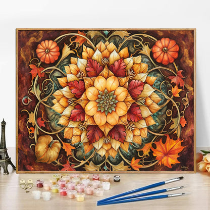 Flower - Paint by Numbers -50x40cm