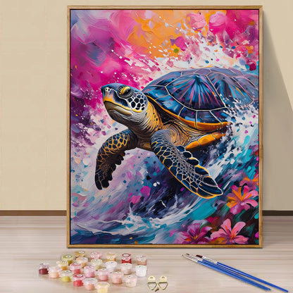 Sea turtle - Paint by Numbers -40x50cm