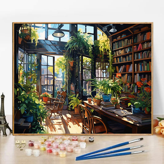 Den - Paint by Numbers -50x40cm