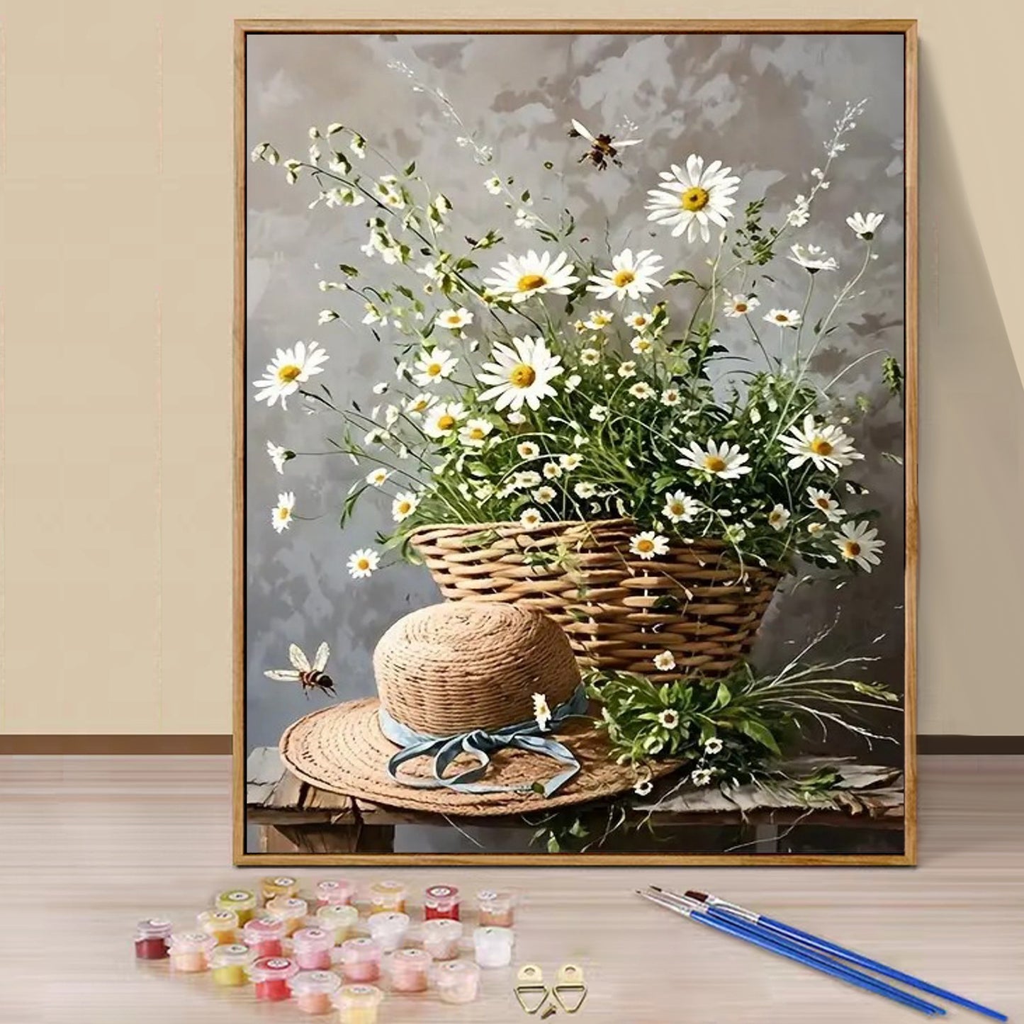 Daisy flowers  - Paint by Numbers -40x50cm