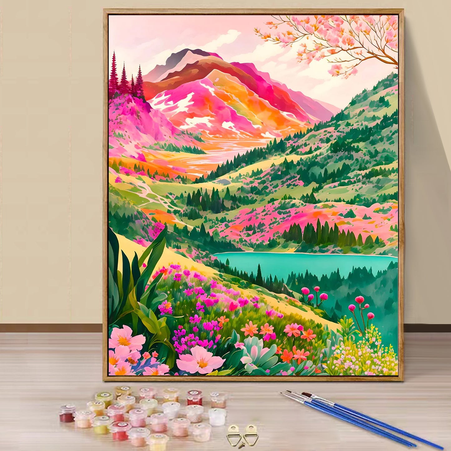 Mountian - Painting with Numbers -40x50cm