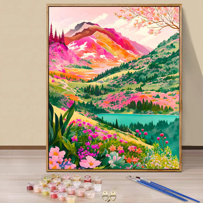 Mountian - Painting with Numbers -40x50cm