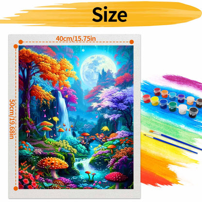 Fantasy Forest- Paint by Numbers -40x50cm