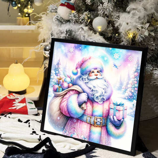 Santa Claus - Full Round Diamond Painting -40x40cm