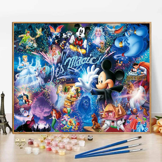 Fairy tale - Paint by Numbers -50x40cm