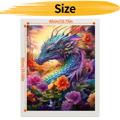 Dragon - Paint by Numbers -40x50cm