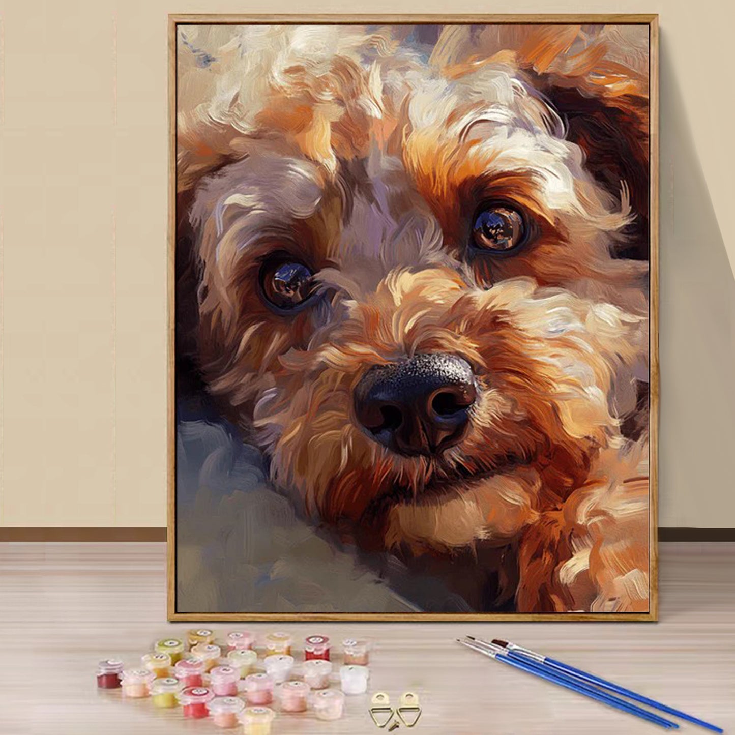 Puppy- Paint by Numbers -40x50cm