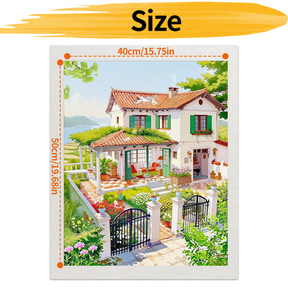 Holiday home- Paint by Numbers -40x50cm