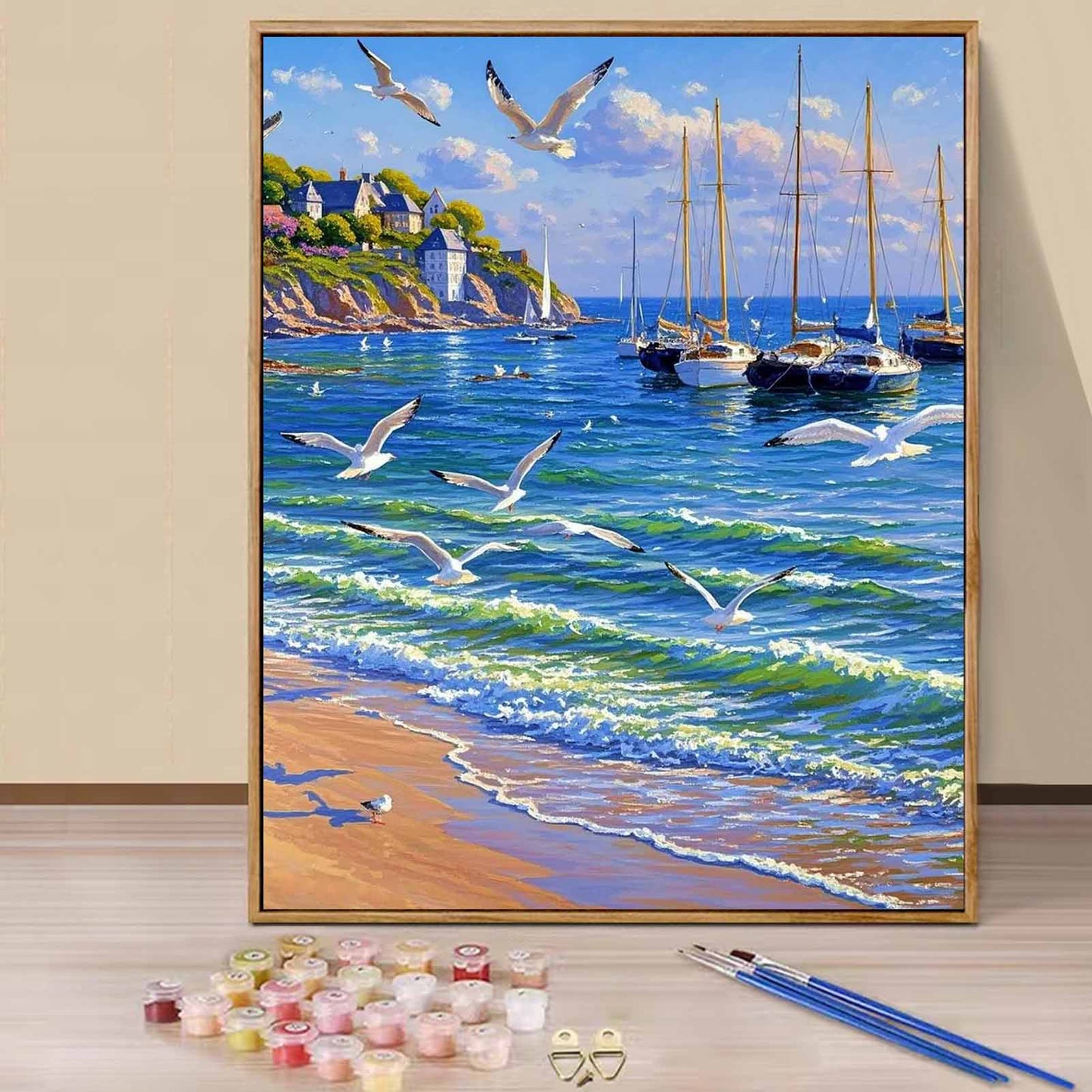 Seaside- Paint by Numbers -40x50cm