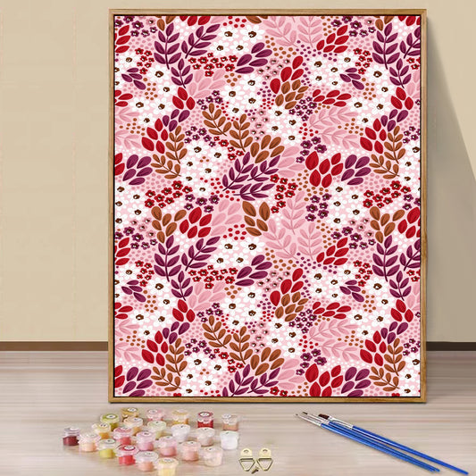 Flower- Paint by Numbers -40x50cm