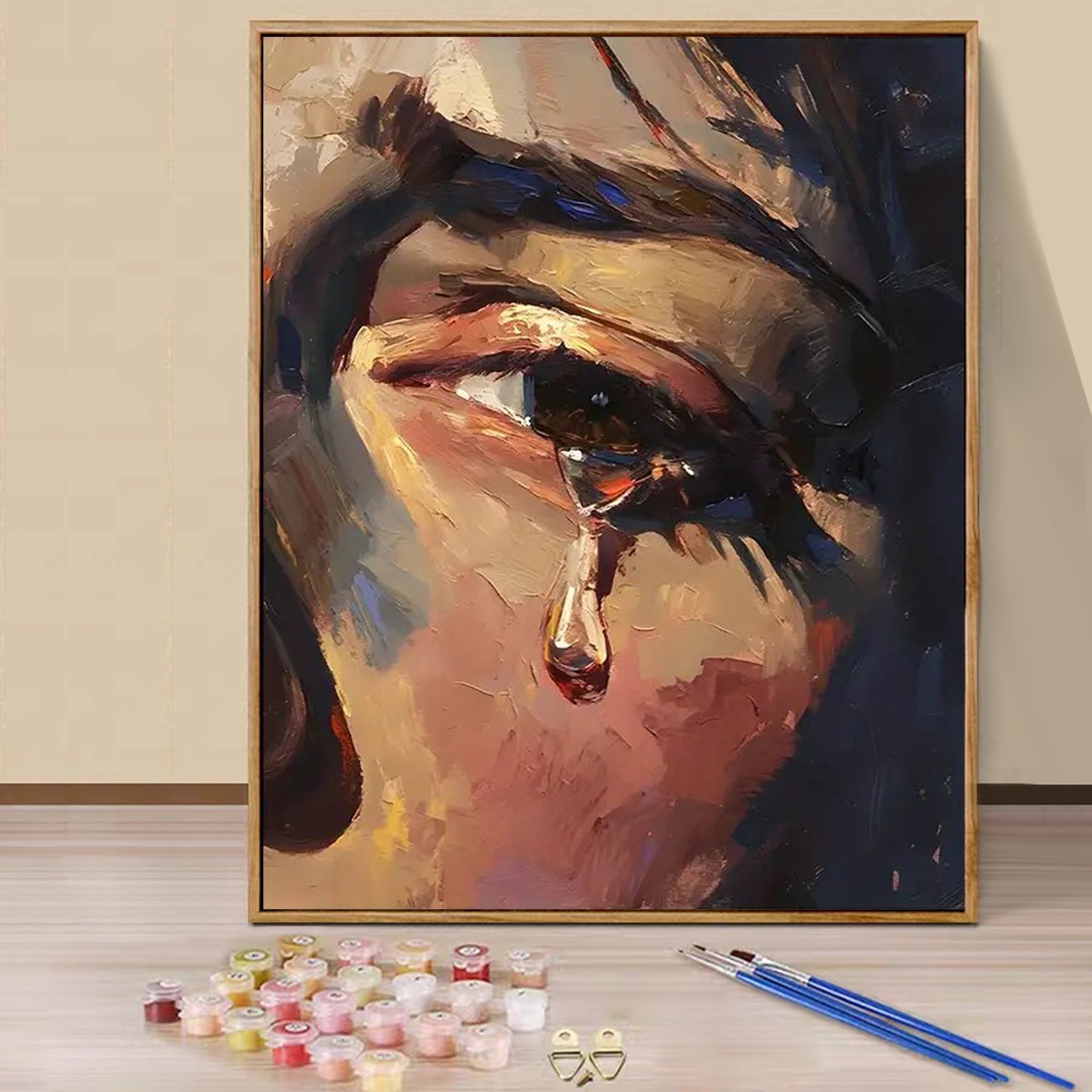 Tears- Paint by Numbers -40x50cm