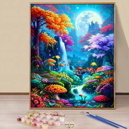 Fantasy Forest- Paint by Numbers -40x50cm