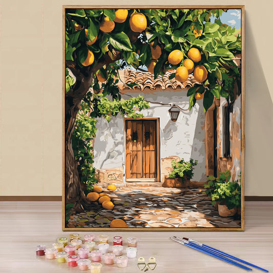 Lemon tree - Paint by Numbers -40x50cm