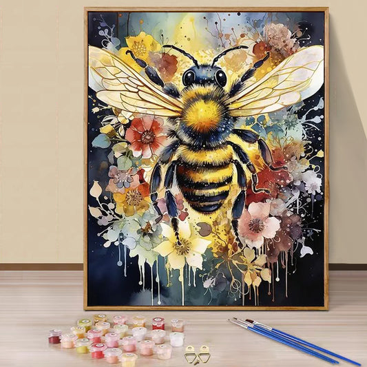 Bee - Paint by Numbers -40x50cm