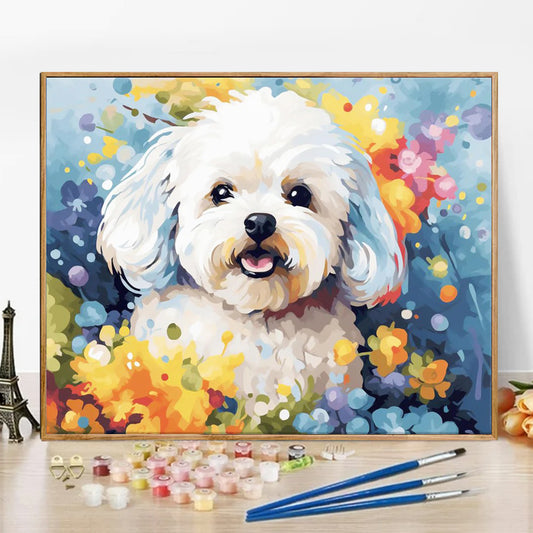 Dog - Paint by Numbers -40x50cm