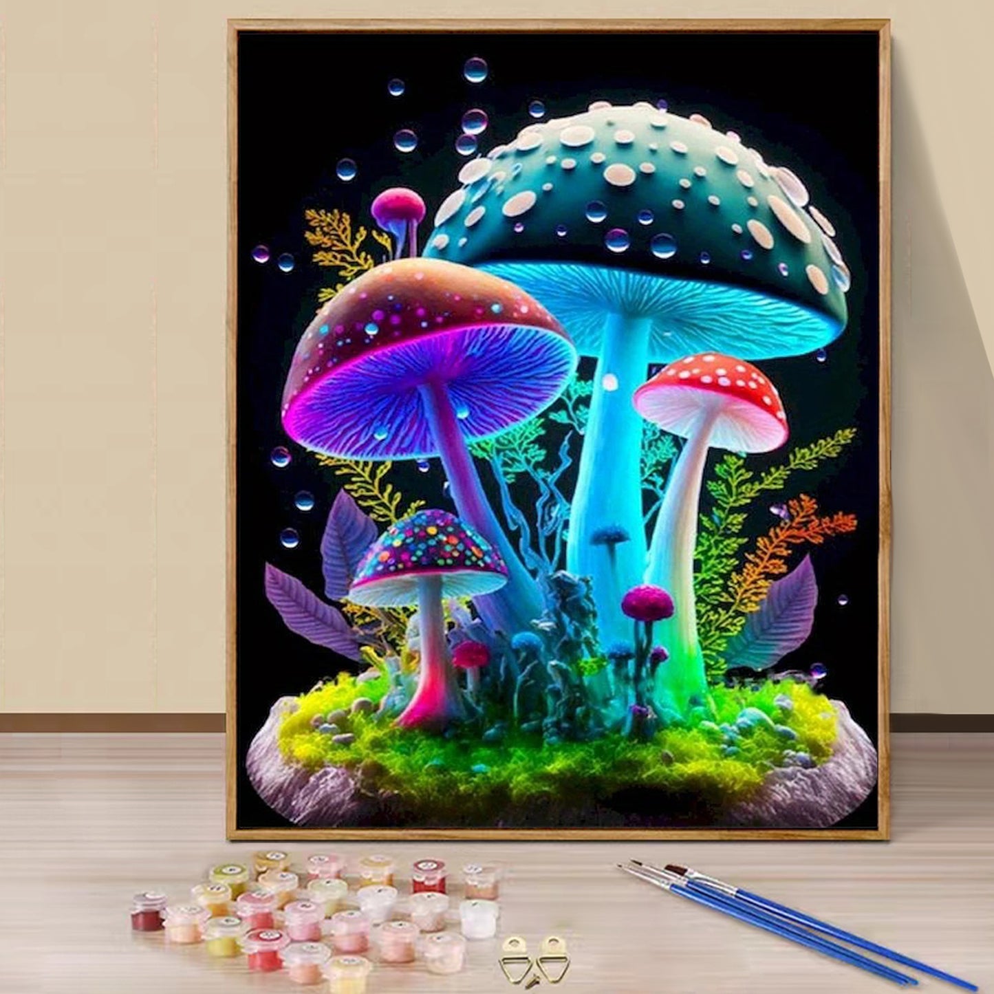 Mushroom- Paint by Numbers -40x50cm