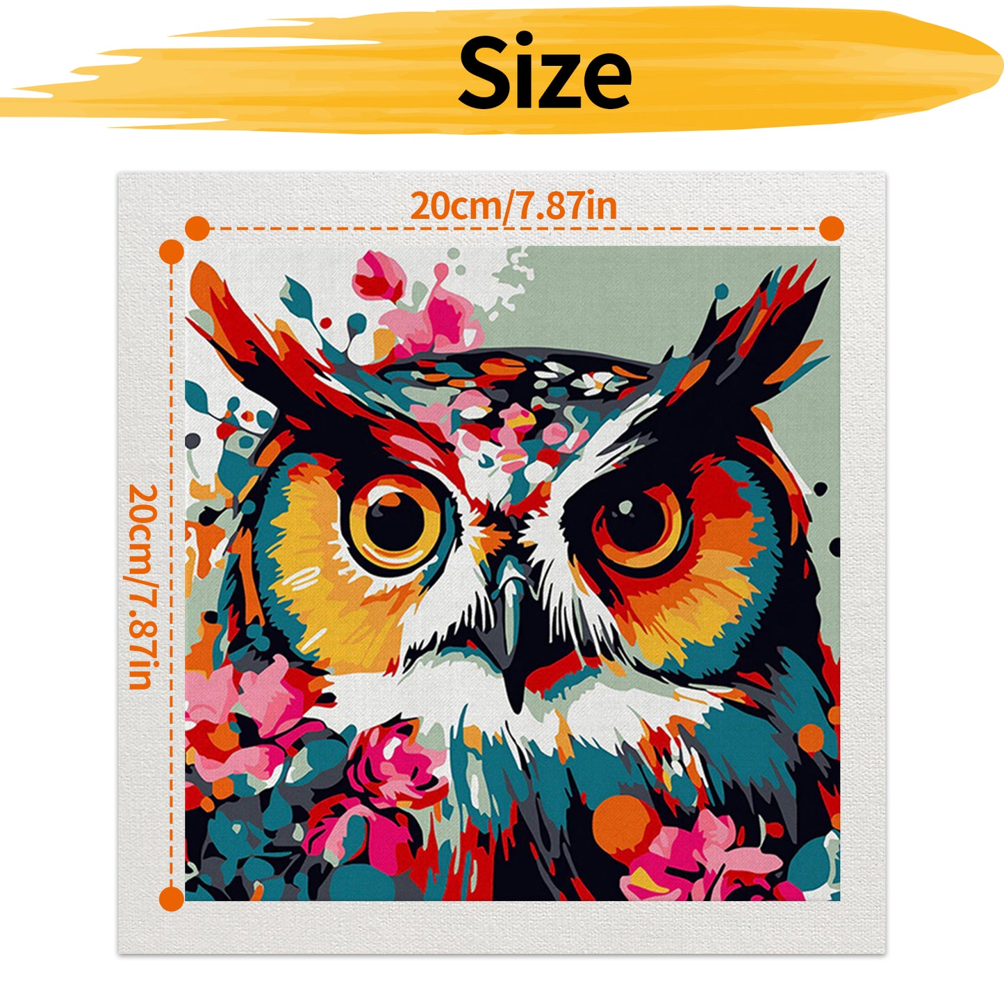 Animal - Paint by Numbers -20x20cm