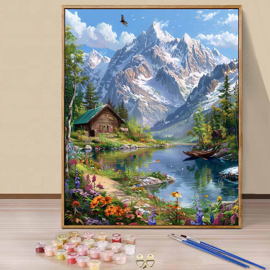 Hut- Paint by Numbers -40x50cm