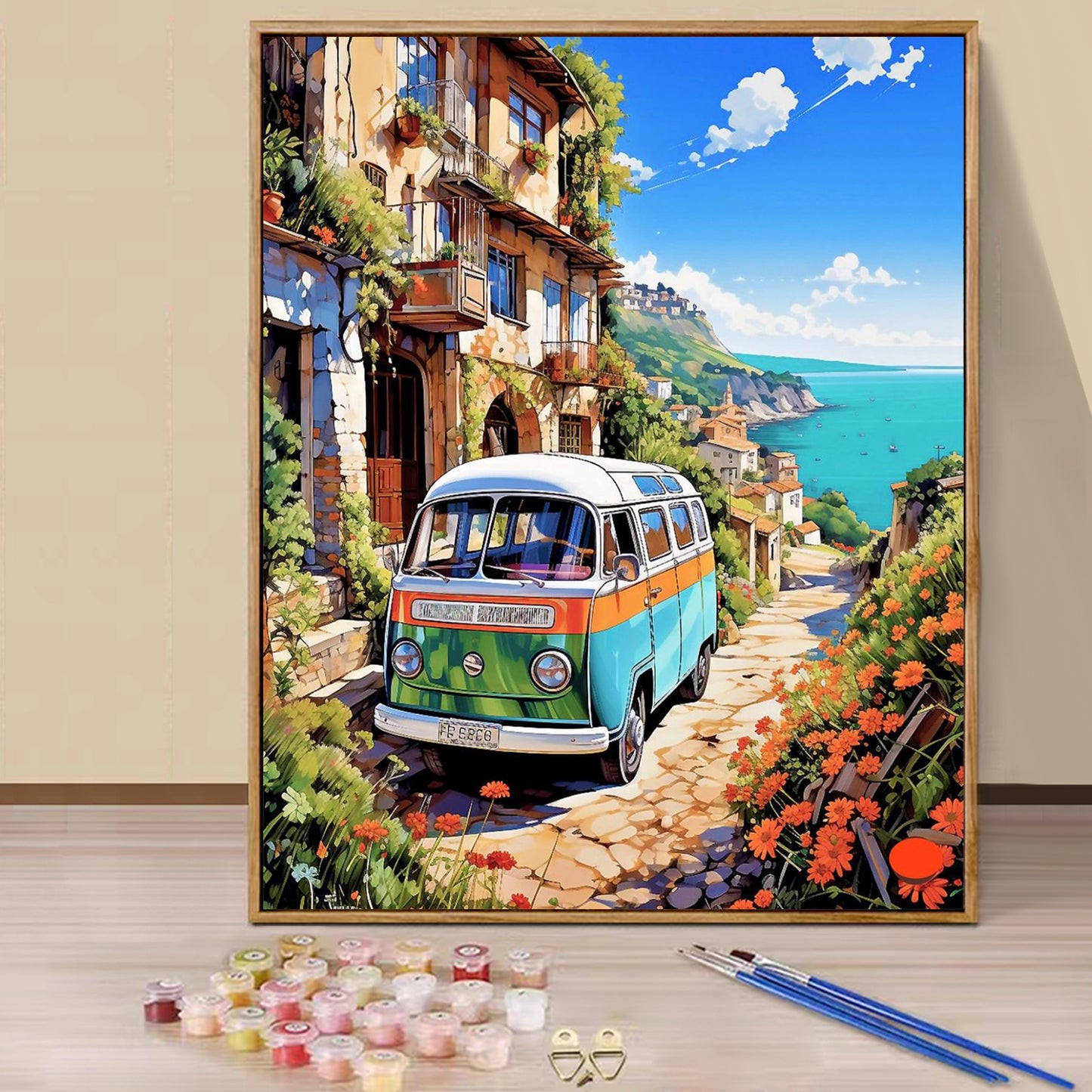 Car- Paint by Numbers -40x50cm