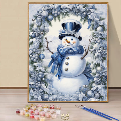 Snowman  - Paint by Numbers -40x50cm