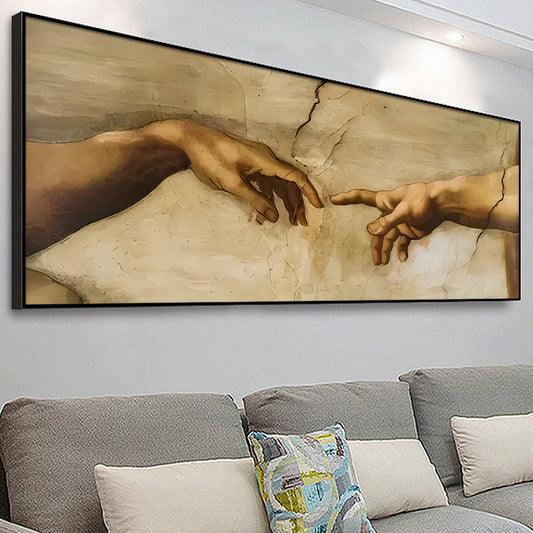 Create Adam- Full Round Diamond Painting - 90x30cm