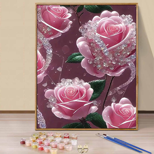 Flower - Paint by Numbers -40x50cm