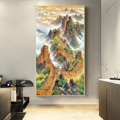 Great Wall - Full Round Diamond Painting - 70x40cm