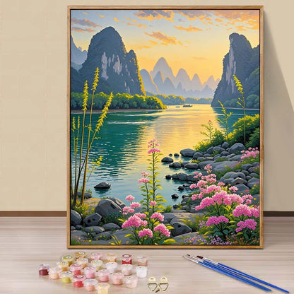 Landscape- Paint by Numbers -40x50cm