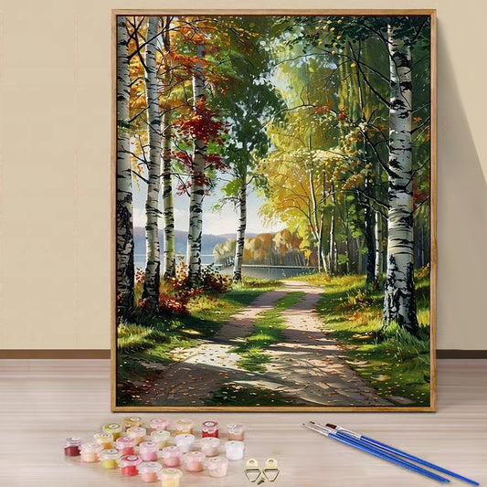 Path- Paint by Numbers -40x50cm