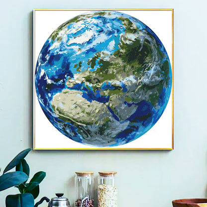 Planet - Painting by Numbers -40x40cm