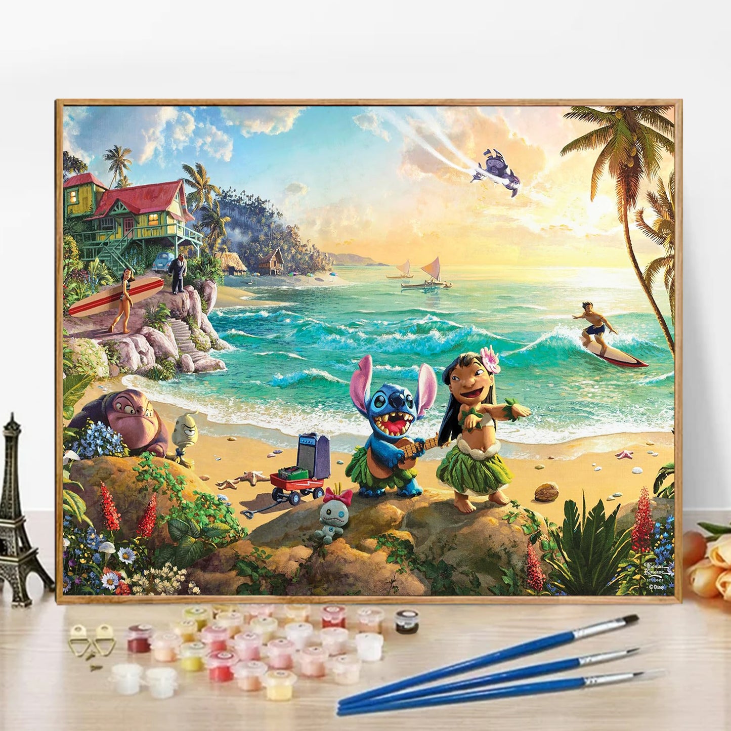 Stitch - Paint by Numbers -50x40cm