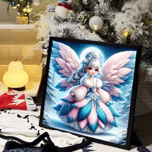 Little fairy - Full Round Diamond Painting -40x40cm