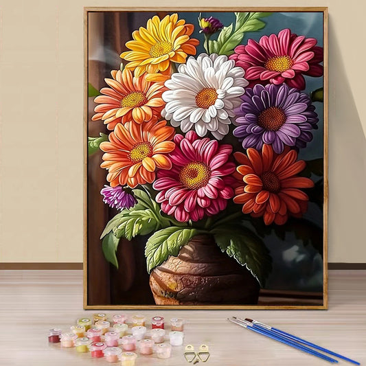 Chrysanthemum- Paint by Numbers -40x50cm