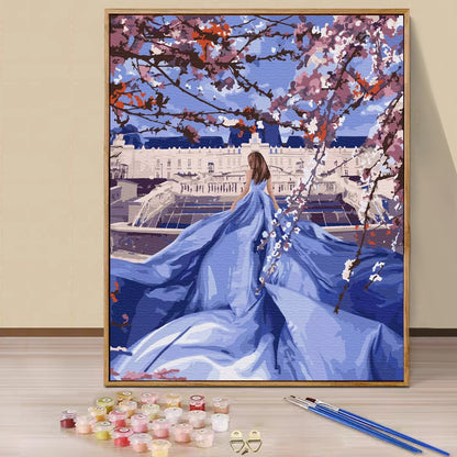 Girl- Paint by Numbers -40x50cm