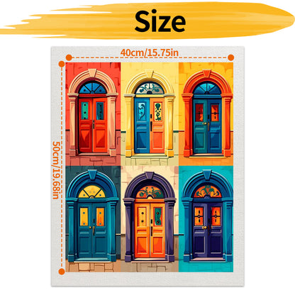 Door- Paint by Numbers -40x50cm