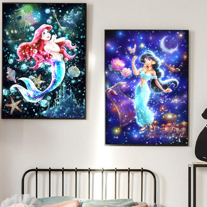 Princess - Full Round Diamond Painting - 30x40cm/2pack