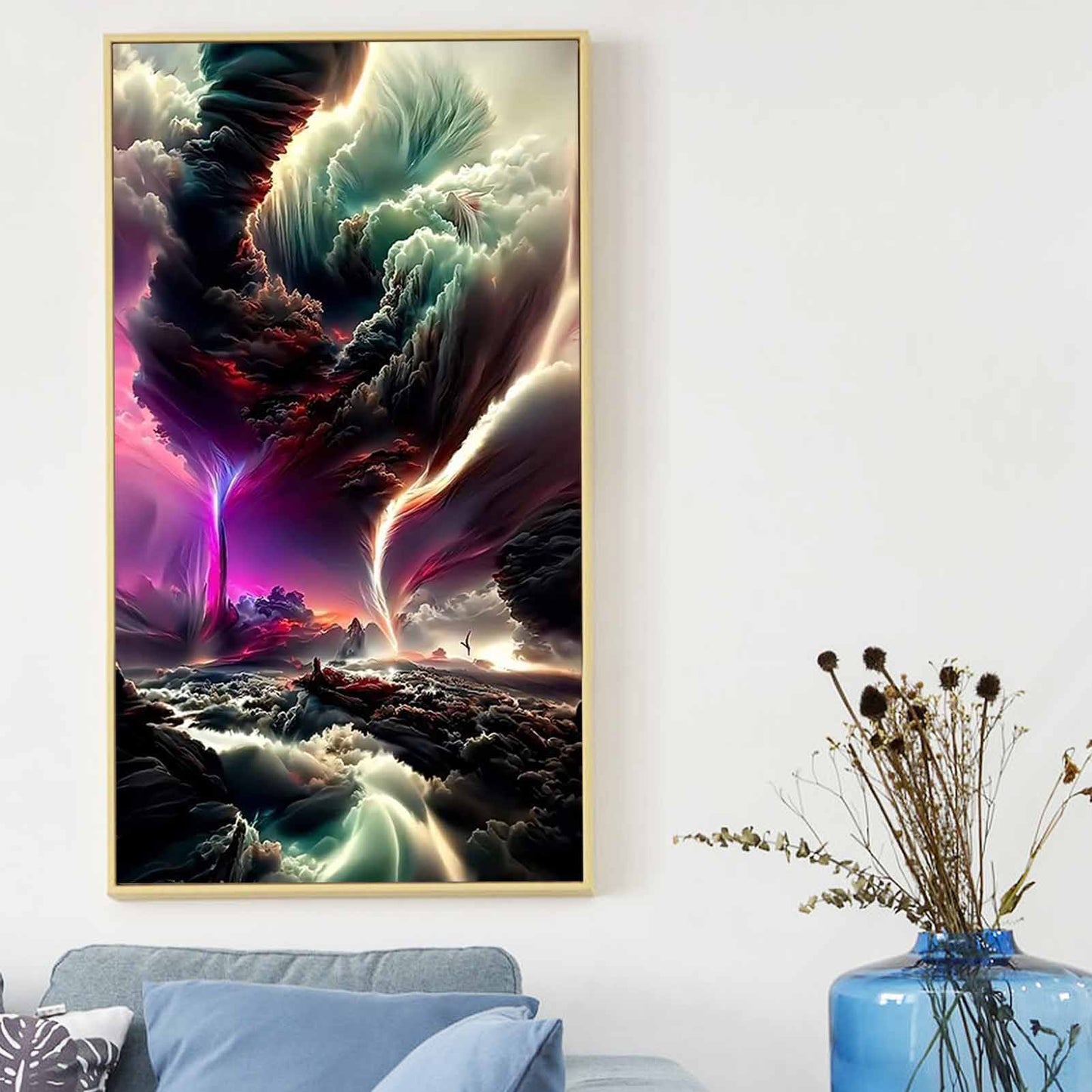 Storm- Full Round Diamond Painting - 40x70cm