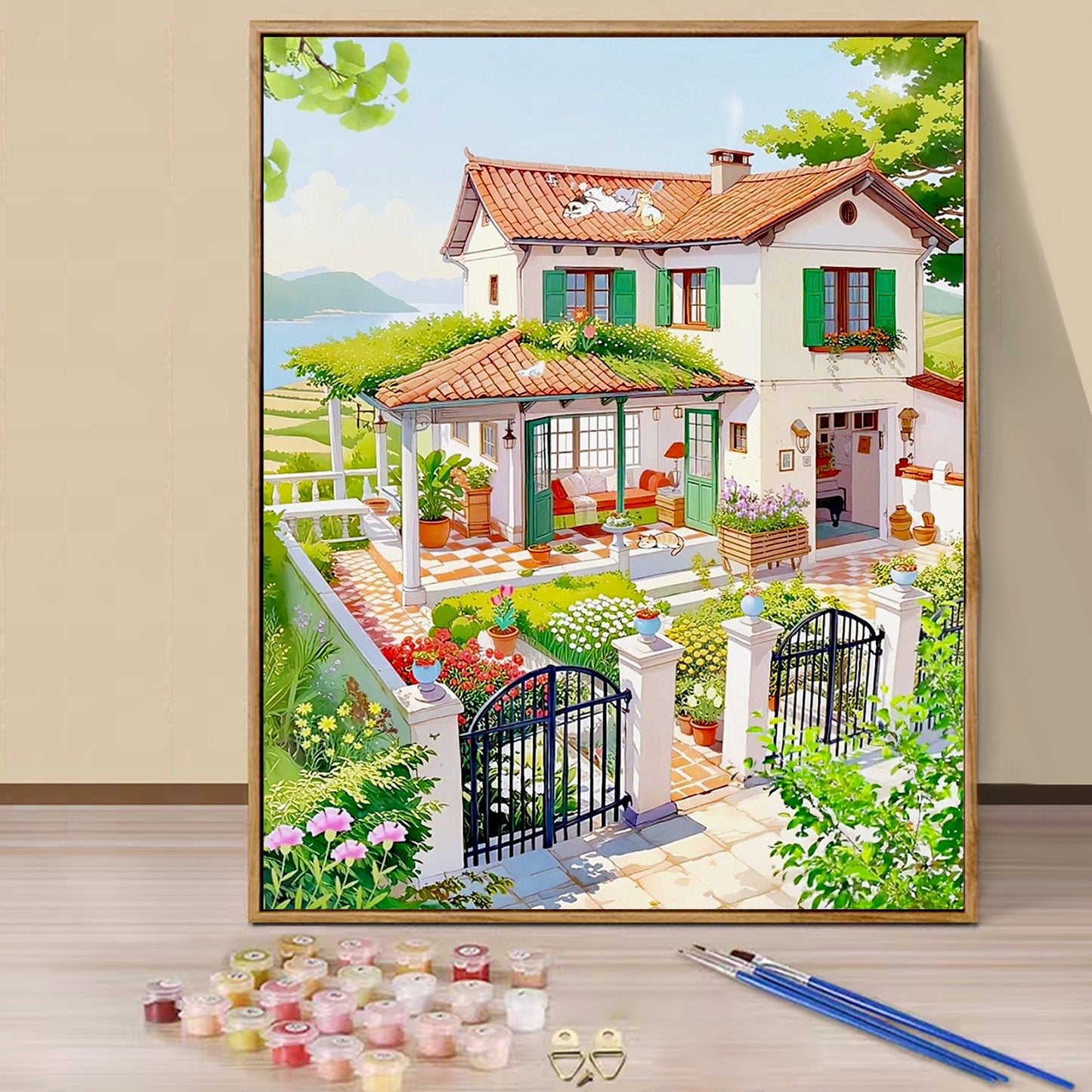 Holiday home- Paint by Numbers -40x50cm