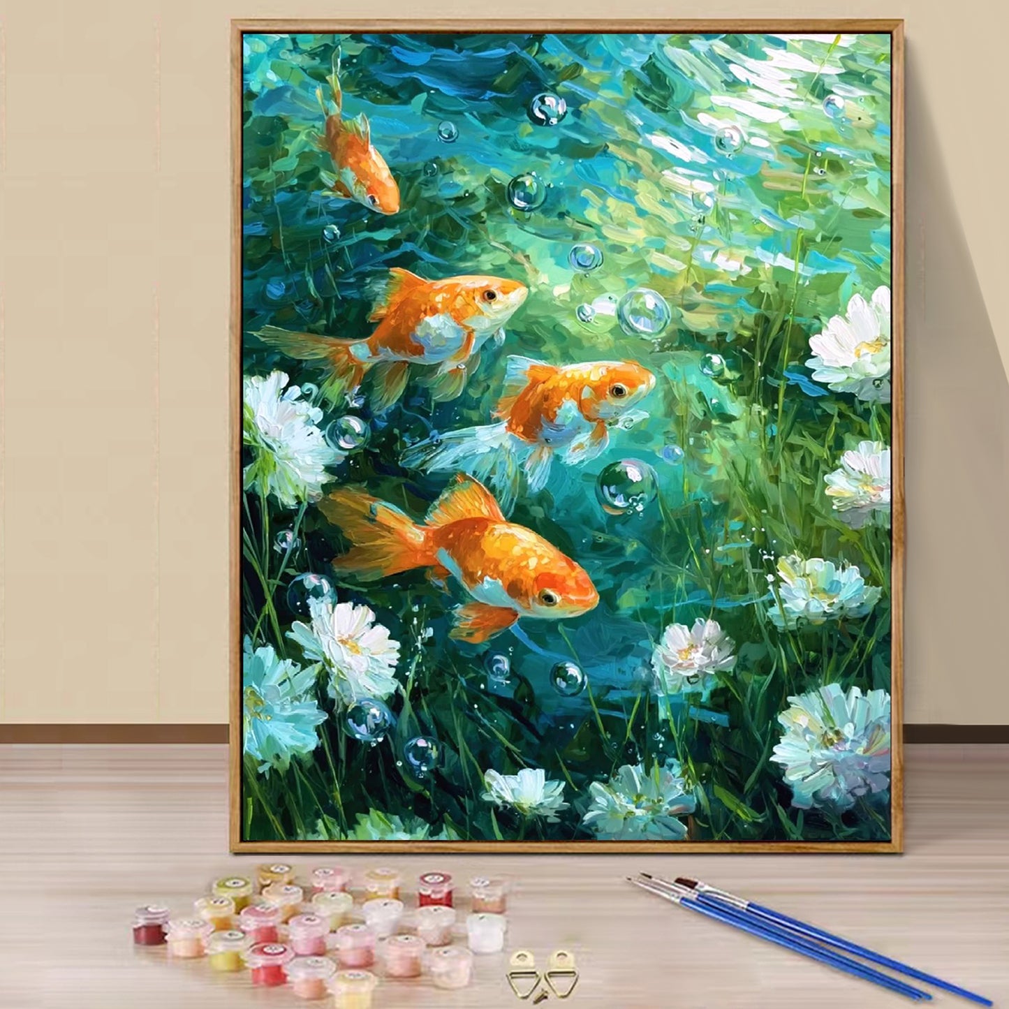 Goldfish- Paint by Numbers -40x50cm