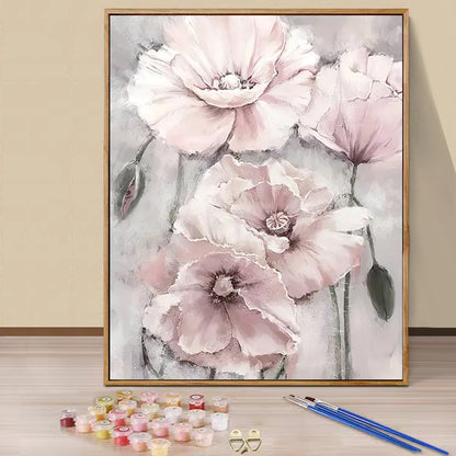 Lotus- Paint by Numbers -40x50cm