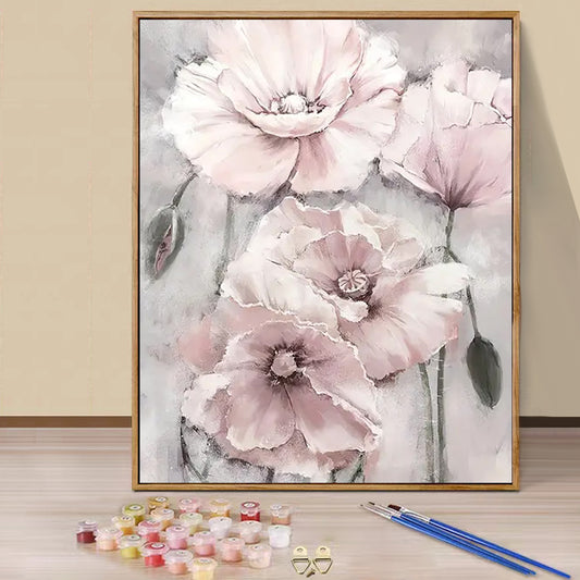 Lotus- Paint by Numbers -40x50cm